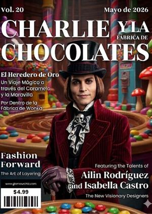 Revista Charlie y la fábrica de chocolates