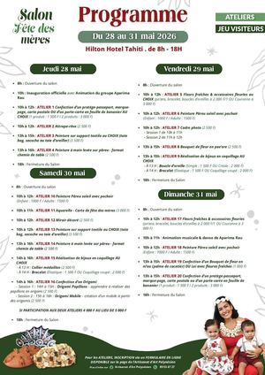 Programme Salon Fête Des Mères