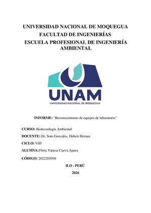 Reconocimeinto De Equipos De Laboratorio