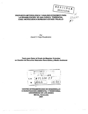 Microcuencas De Burbusay