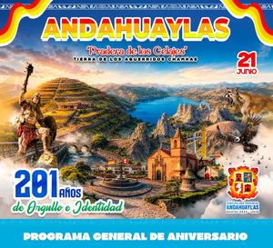 Brochure 201 Aniversario Andahuaylas