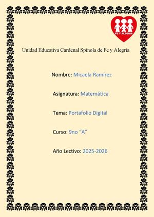 Unidad Educativa Cardenal Spínola De Fe Y Alegría Mica