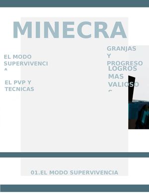Minecraft Revista 01