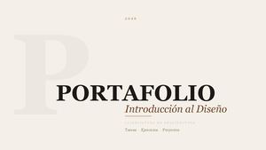 Portafolio Arquitectura Intro