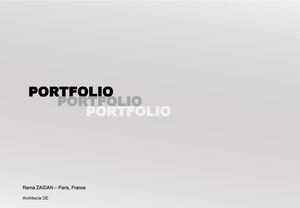 Portfolio Rama Zaidan