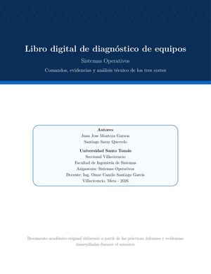 Libro Digital Diagnostico Equipos JUAN MONTOYA/SANTIAGO SARAY