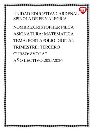 PROYECTO DEMATEMATICAS