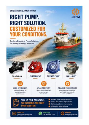 Jinrun Dredge Pump Brochure Pdf