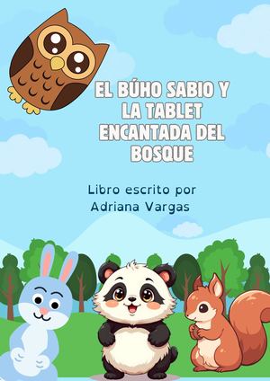 Documento A4 Portada De Cuento De Animales Infantil Ilustrativo Celeste Y Verde Compressed