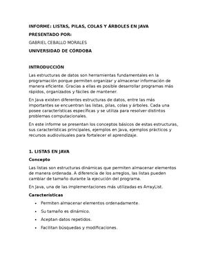 Informe de Programacion 2
