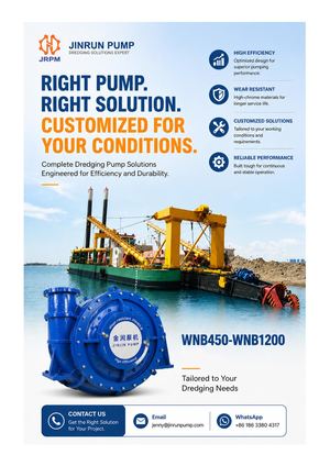 Heavy Duty Slurry Pumps For Dredging