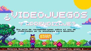 Recomendaciones sobre videojuegos, desarrollo y aprendizaje