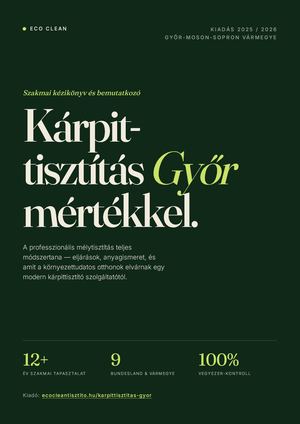 Kárpittisztítás Győr