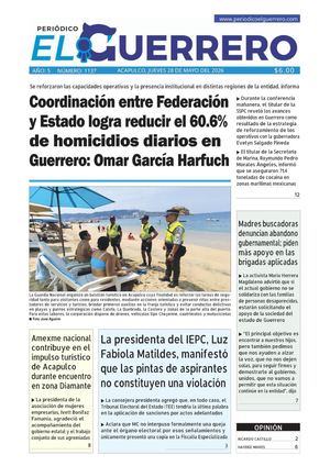 Jueves 28 de mayo del 2026