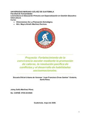Semana 15 Dimensiones De La Planeación Estratégica