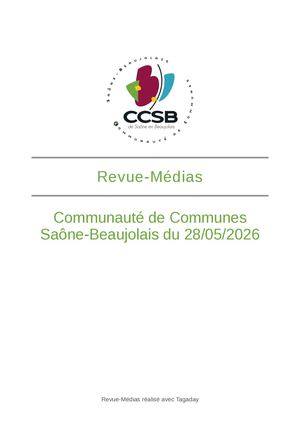 Revue de presse du 28 mai 2026