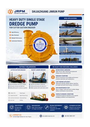 Jinrun Wnb Dredge Pump