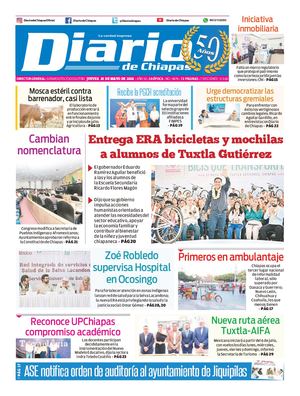 Portada, Jueves 28 De Mayo De 2026