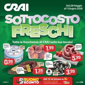 Volantino Crai Sardegna  dal 28 maggio al 7 giugno