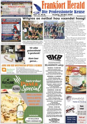 Frankfort Herald 29 Mei 2026
