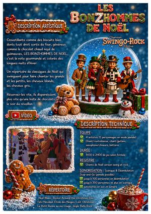 Présentation Et Teaser Les Bonzhommes De Noël