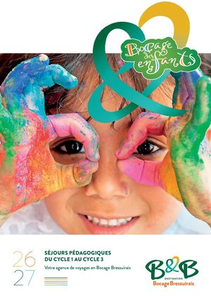 Brochure Bocage des Enfants 2026-2027