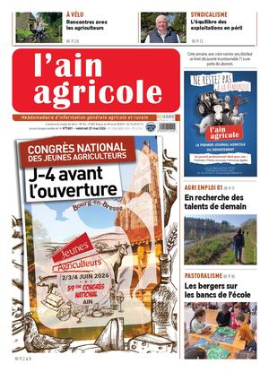 Ain Agricole vendredi 29 mai 2026