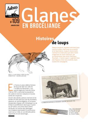 Glanes n°109 : Histoires de loups