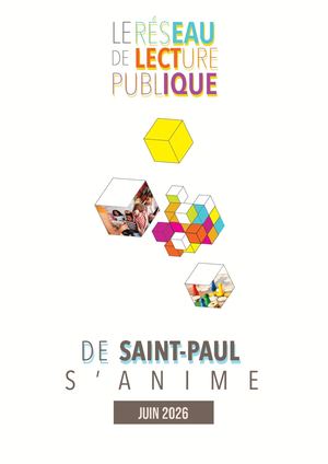 Programme des médiathèques de Saint-Paul - Juin 2026