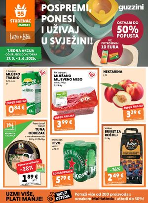 Studenac Od 27 05 02 06 2026