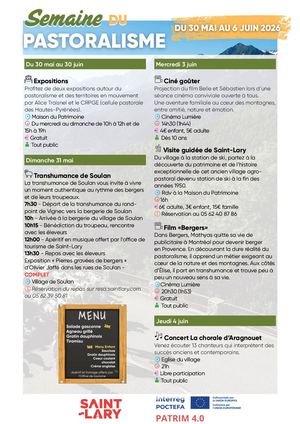 La semaine du pastoralisme