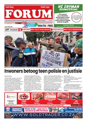 Suid Kaap Forum 28 May 2026