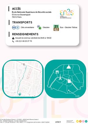 Plan D'accès En3s Paris