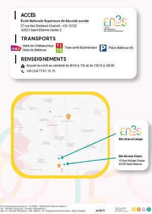 Plan D'accès En3s Saint Etienne