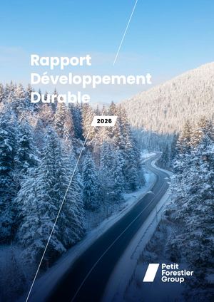 Rapport Développement Durable 2026 Petit Forestier Group