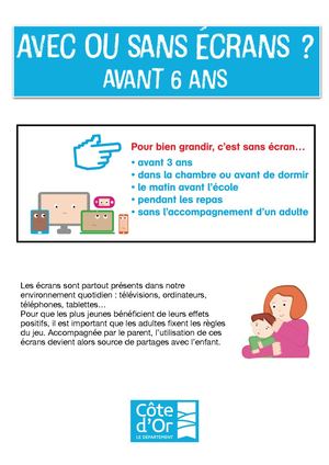 Avec ou sans écrans avant 6 ans ?