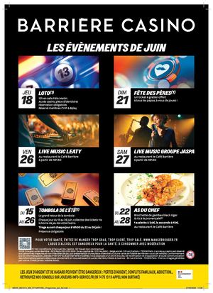 Programme de JUIN 2026