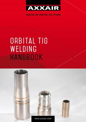 Axxair Handbook Orbital Tig Welding
