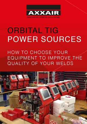 Handbook Orbital TIG Power Sources