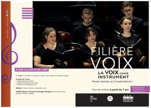 Filière voix CRR de Pau