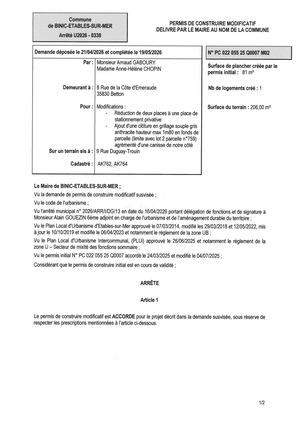 PC 25 Q 007 M02 - Arrêté