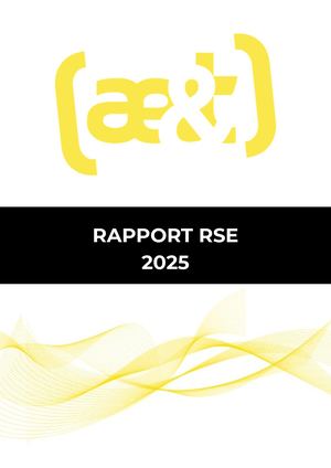 Rapport RSE 2025 ae&t