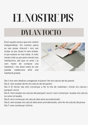 El nostre pis