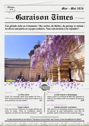 Garaison Times Quatrieme Edition Version Finale Compressed