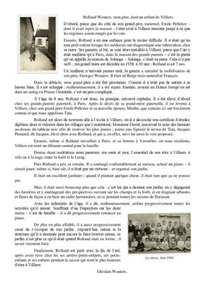 Mémoires de Villiers