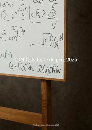 Lintex Price List 2025 V2 (Fr Eur)