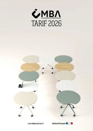 Tarifs Mba 2026