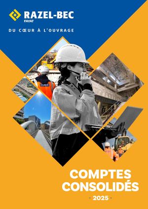 Rapport Annuel Razel-Bec 2025 - partie 2 - Comptes Conso
