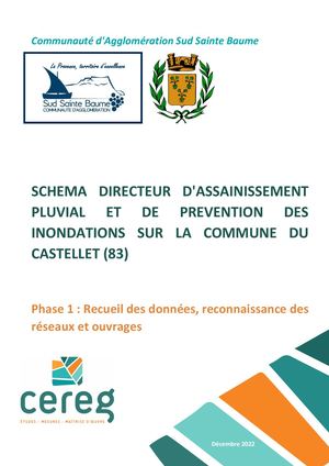 Schéma Directeur Pluvial Le Castellet
