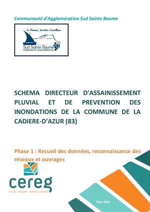 Schéma Directeur Pluvial La Cadière